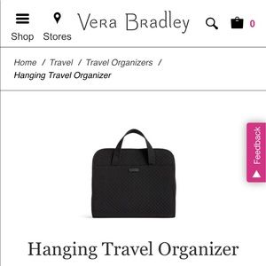 Vera Bradley travel kit